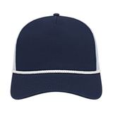 Cap America i5011 Value Rope Trucker Mesh Back Cap-2