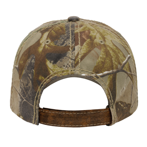 Cap America i2018 Faux Leathered Poly/Cotton Camo Cap-4