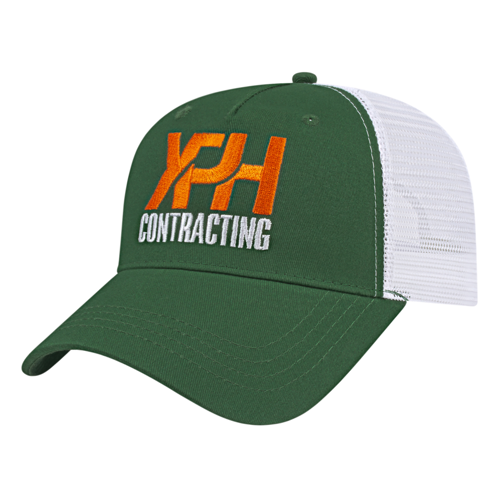 Cap America X600 X-tra Value Five Panel Trucker Mesh Back Cap-1