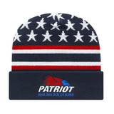 Cap America RKFLAG12 Flag Knit Cap with Cuff-2
