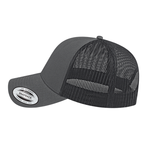 Cap America i6506 YP Classics® Five Panel Retro Trucker Cap-4