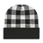 Cap America RKP12 Plaid Knit Cap with Cuff