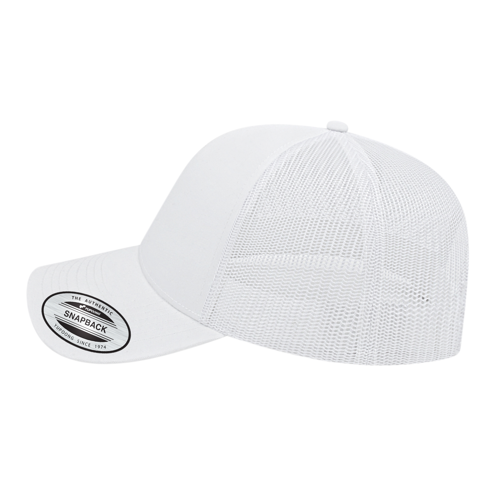 Cap America i6506 YP Classics® Five Panel Retro Trucker Cap-5