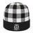 Cap America RKP12 Plaid Knit Cap with Cuff-1