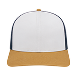 Cap America i3038 Poly/Cotton Trucker Mesh Back Cap-2