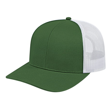 Cap America i3038 Poly/Cotton Trucker Mesh Back Cap-1