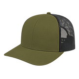 Cap America i3038 Poly/Cotton Trucker Mesh Back Cap-1