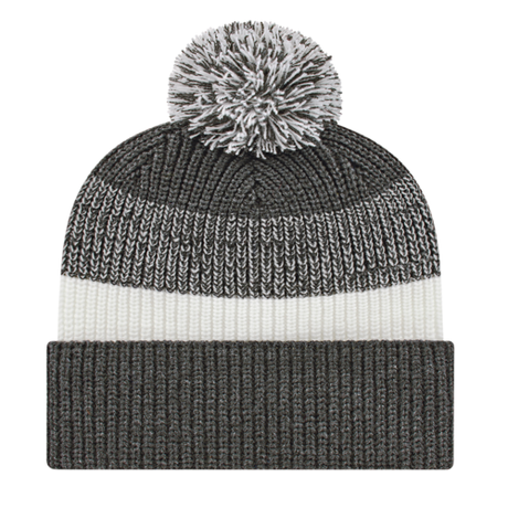 Cap America iK61 Thick Ribbed Knit Cap with Cuff