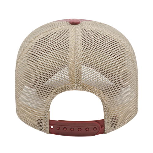 Cap America i3027 Washed Pigment Dyed with Washed Trucker Mesh Cap-2