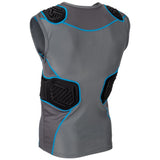 Champro Men's Bull Rush 5-Pad Compression Shirt-2