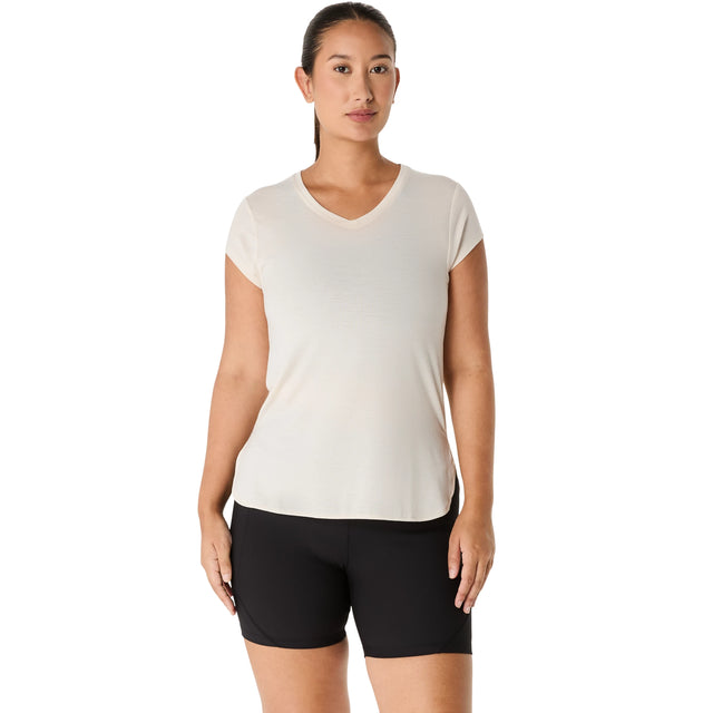 Asics Women's Heather V Neck Top-1
