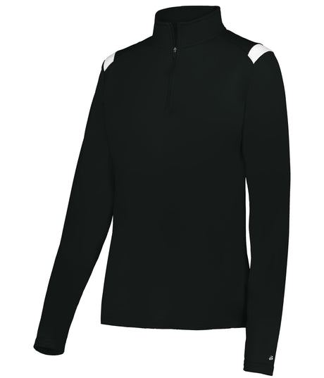 Badger Sport  Women's  On The Rise 1/4 Zip Pullover