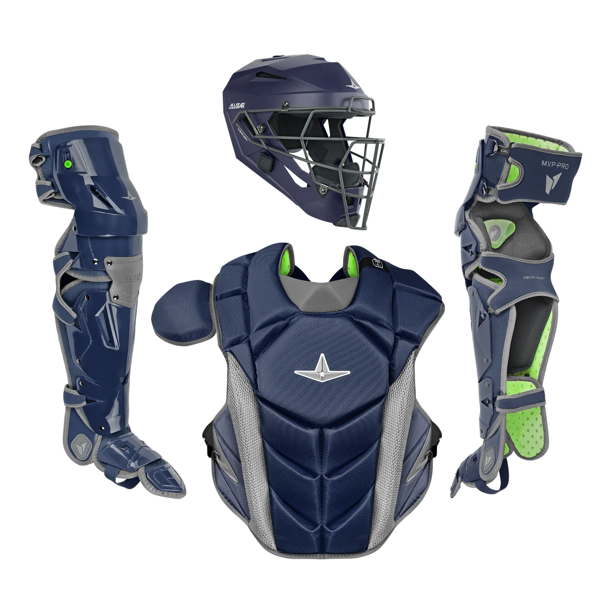 All Star MVP-PRO™ Series Baseball Catcher's Kit
