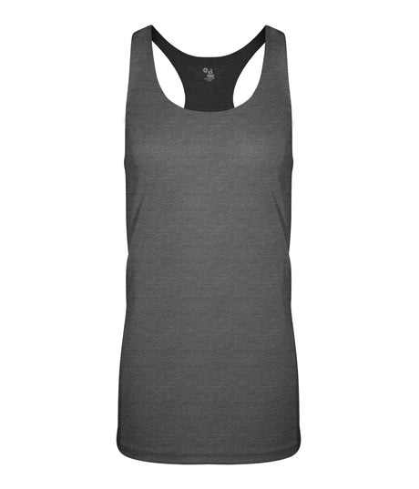 Badger Sport Women's Tri-blend ' Racerback Ta Womens Apparel Shirts & Tops