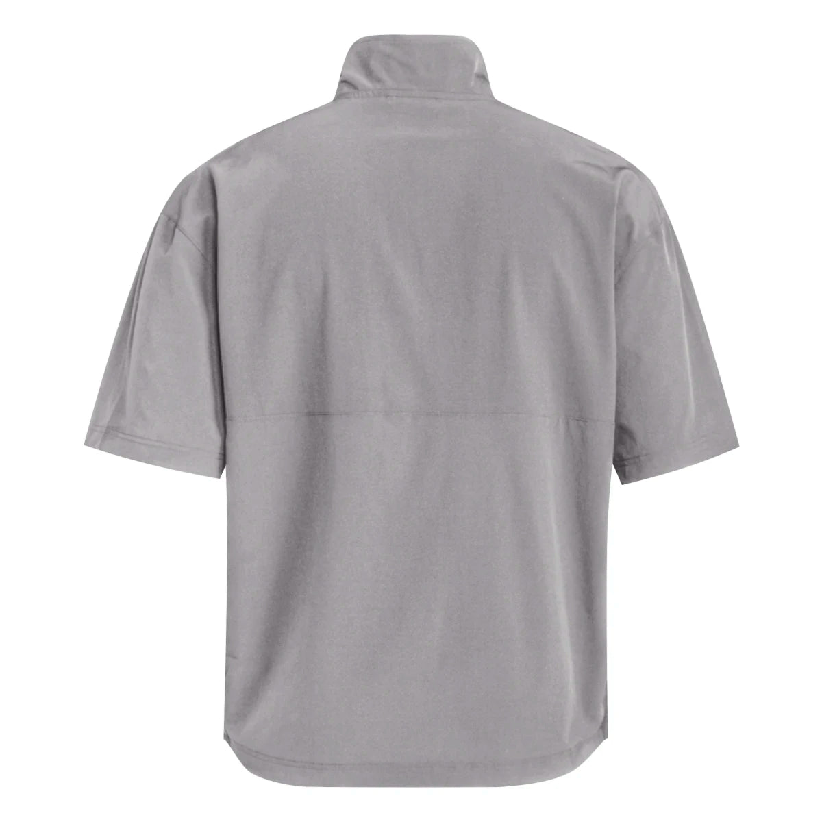 adidas Men's Quarter Zip Woven Short Sleeve Jacket (Tall)-2