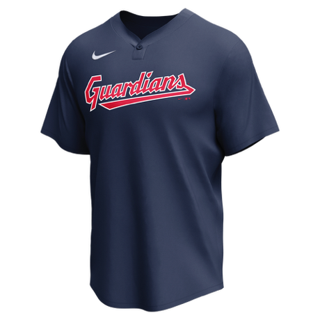 Nike Cleveland Guardians Adult Institutional 1 Button Pullover