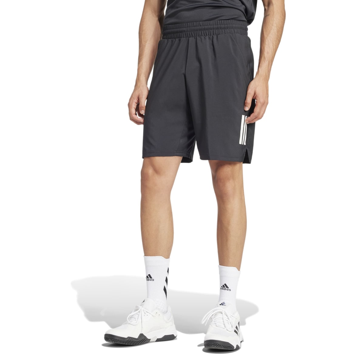adidas Men's Club 3 Stripe Short-4