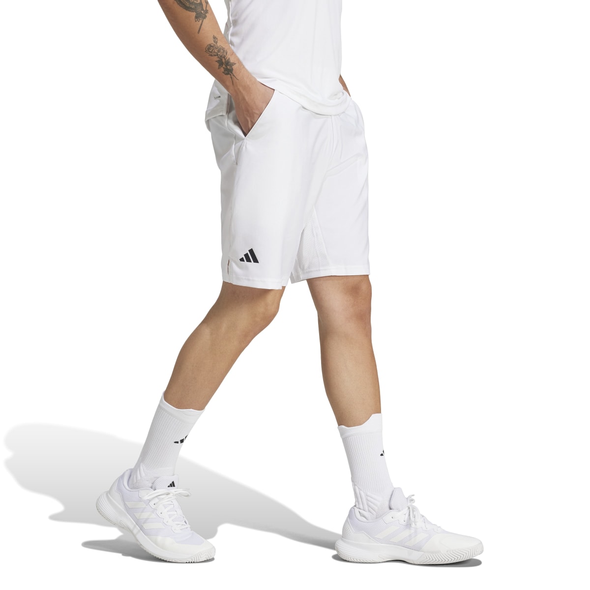 adidas Men's Club 3 Stripe Short-6