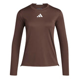 adidas Women's D4T Long Sleeve Training Tee (Tall)-1