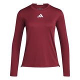 adidas Women's D4T Long Sleeve Training Tee (Tall)-1