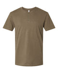 American Apparel Men's CVC Henley Tee-1
