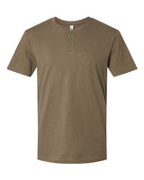 American Apparel Men's CVC Henley Tee-1