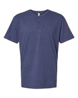 American Apparel Men's CVC Henley Tee-1