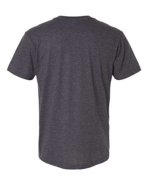 American Apparel Men's CVC Henley Tee-2