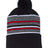 Sportsman 12" Striped Pom-Pom Cuffed Beanie