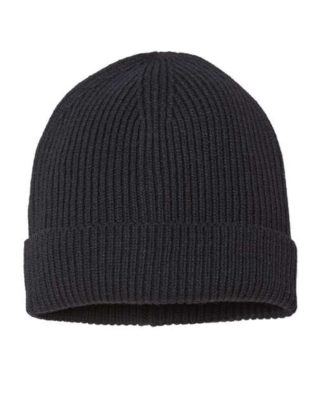 Atlantis Headwear Sustainable Fine Rib Cuffed Beanie-1