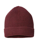 Atlantis Headwear Sustainable Finish Edge Cuffed Beanie-1