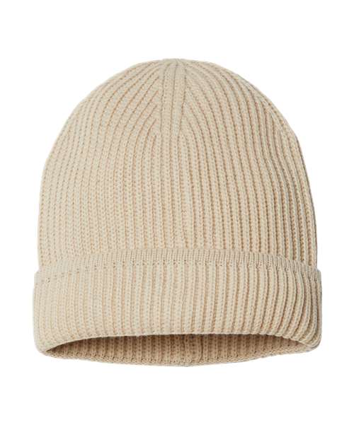 Atlantis Headwear Sustainable Finish Edge Cuffed Beanie-1