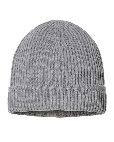 Atlantis Headwear Sustainable Finish Edge Cuffed Beanie-1
