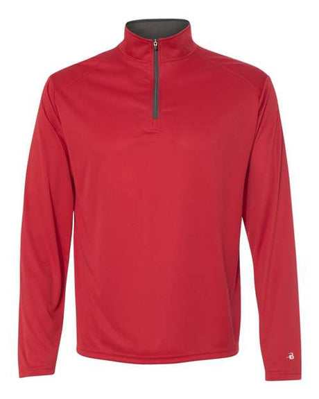 Badger Men's B-Core Quarter-Zip Pullover-1