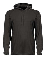 Badger Men's B-Core Hooded Long Sleeve T-Shirt-1