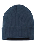 Atlantis Headwear Sustainable Rib Cuffed Beanie-1
