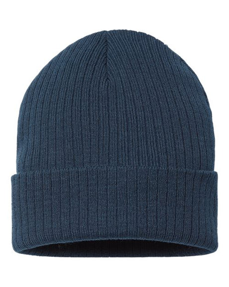 Atlantis Headwear Sustainable Rib Cuffed Beanie-1