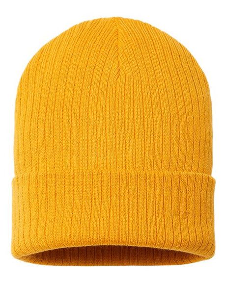 Atlantis Headwear Sustainable Rib Cuffed Beanie-1