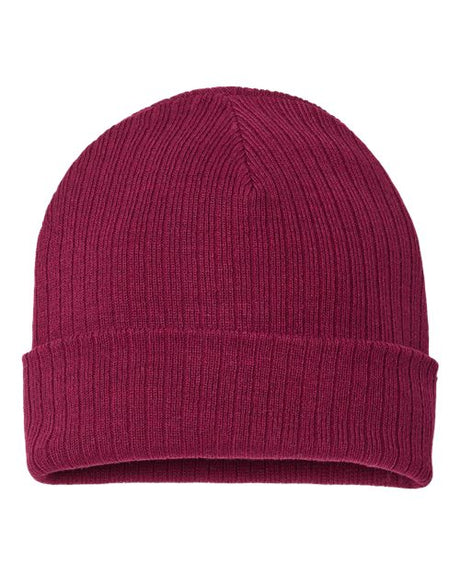 Atlantis Headwear Sustainable Rib Cuffed Beanie