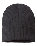 Atlantis Headwear Sustainable Rib Cuffed Beanie