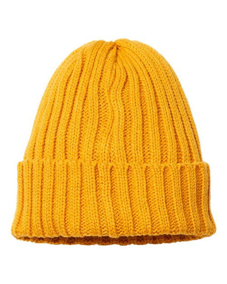 Atlantis Headwear Sustainable Cable Knit Cuffed Beanie