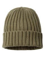 Atlantis Headwear Sustainable Cable Knit Cuffed Beanie