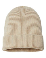 Atlantis Headwear Sustainable Fine Rib Cuffed Beanie-2