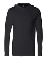 BELLA + CANVAS Men's Jersey Hooded Long Sleeve Tee-1