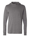 BELLA + CANVAS Men's Jersey Hooded Long Sleeve Tee-1