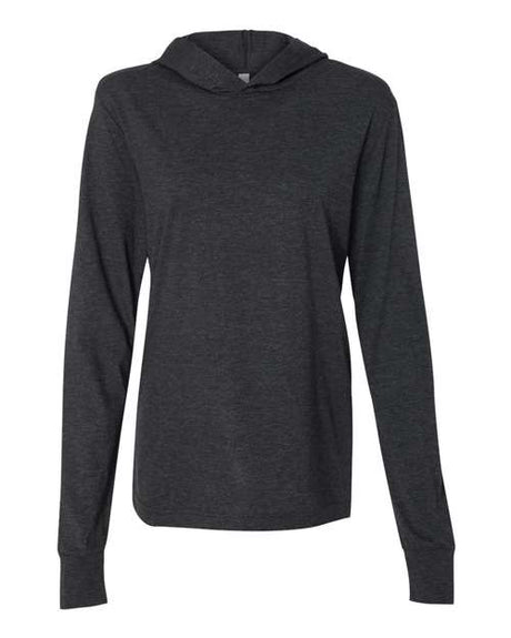 BELLA + CANVAS Men's Jersey Hooded Long Sleeve Tee-1