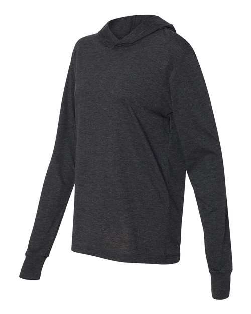 BELLA + CANVAS Men's Jersey Hooded Long Sleeve Tee-2