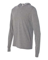 BELLA + CANVAS Men's Jersey Hooded Long Sleeve Tee-2
