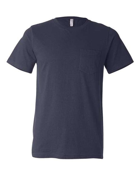 BELLA + CANVAS Men's Jersey Pocket Tee-1