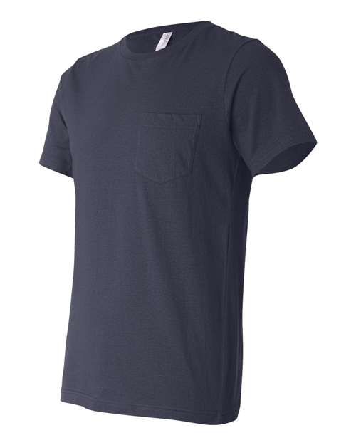 BELLA + CANVAS Men's Jersey Pocket Tee-2